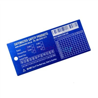 Thẻ nhôm anodized kim loại